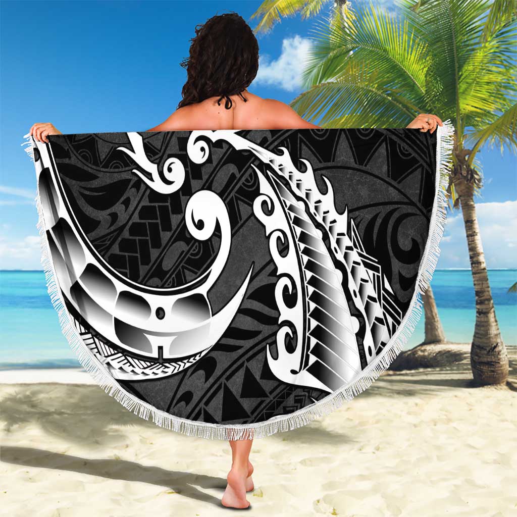 AAPI Heritage Month Beach Blanket American Samoa Polynesian Tribal Wave