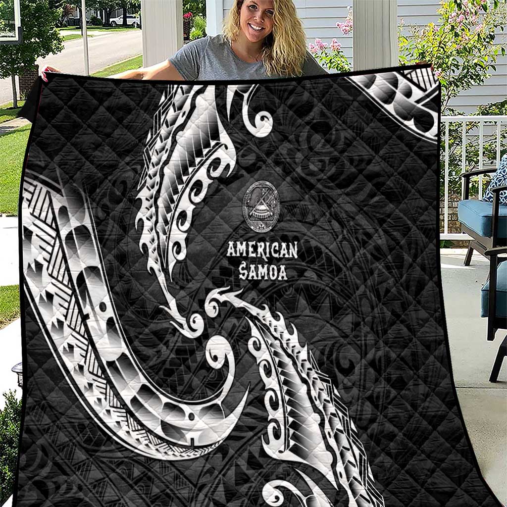 AAPI Heritage Month Quilt American Samoa Polynesian Tribal Wave