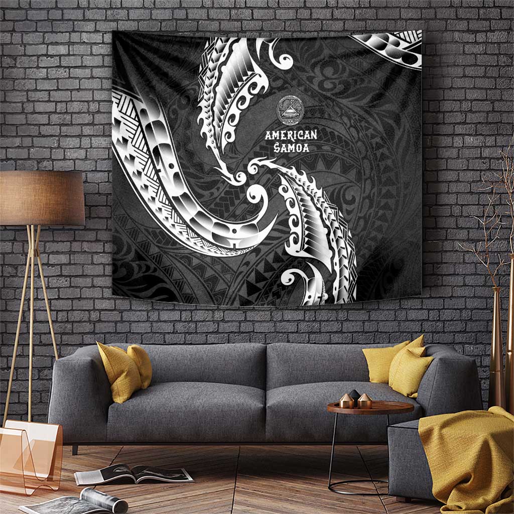 AAPI Heritage Month Tapestry American Samoa Polynesian Tribal Wave