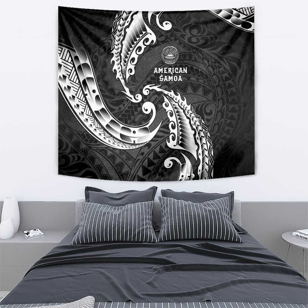 AAPI Heritage Month Tapestry American Samoa Polynesian Tribal Wave