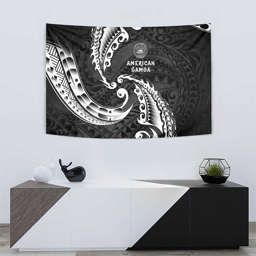 AAPI Heritage Month Tapestry American Samoa Polynesian Tribal Wave