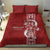 Tonga Language Week Bedding Set Malo e Lelei Kupesi Ngatu Pattern