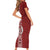 Tonga Language Week Family Matching Short Sleeve Bodycon Dress and Hawaiian Shirt Malo e Lelei Kupesi Ngatu Pattern