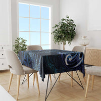 Aotearoa New Zealand Octopus Tablecloth Silver Fern Maori Pattern