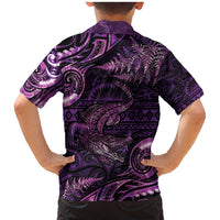 Aotearoa New Zealand Crocodile Family Matching Mermaid Dress and Hawaiian Shirt Silver Fern Maori Pattern LT05 - Polynesian Pride