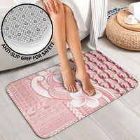 Samoa Teuila Bathroom Set Pink Samoan Siapo Motifs
