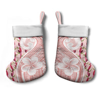 Samoa Teuila Christmas Stocking Pink Samoan Siapo Motifs LT05 - Polynesian Pride
