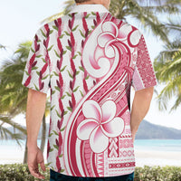 Samoa Teuila Hawaiian Shirt White Samoan Siapo Motifs