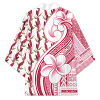 Samoa Teuila Kimono White Samoan Siapo Motifs