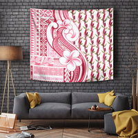Samoa Teuila Tapestry White Samoan Siapo Motifs