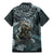 Hawaii Mo'o Lizard God Family Matching Mermaid Dress and Hawaiian Shirt Polynesian Style