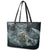 Hawaii Mo'o Lizard God Leather Tote Bag Polynesian Style