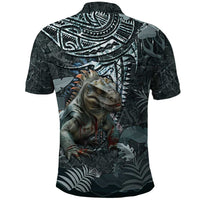 Hawaii Mo'o Lizard God Polo Shirt Polynesian Style