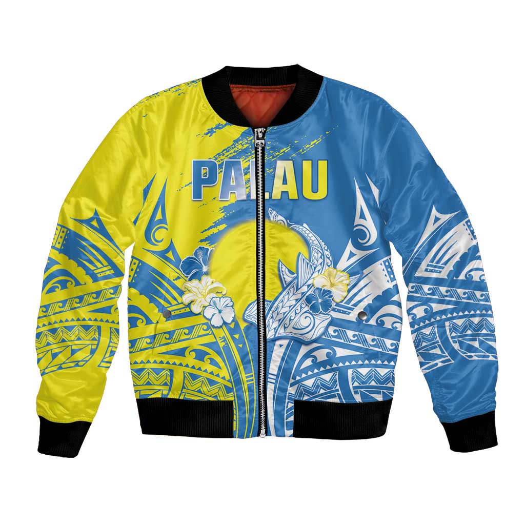 Palau Independence Day Bomber Jacket Happy 30th Anniversary