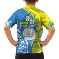 Palau Independence Day Hawaiian Shirt Happy 30th Anniversary
