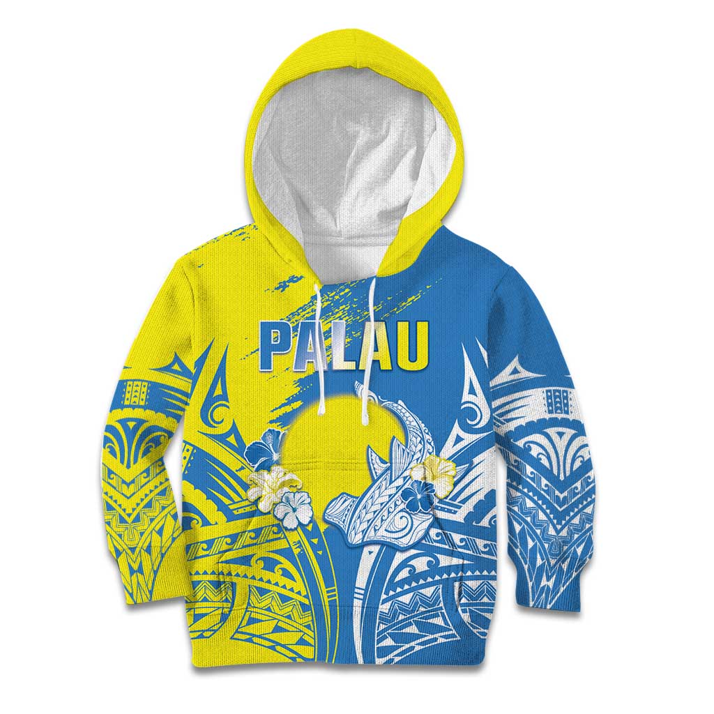 Palau Independence Day Kid Hoodie Happy 30th Anniversary