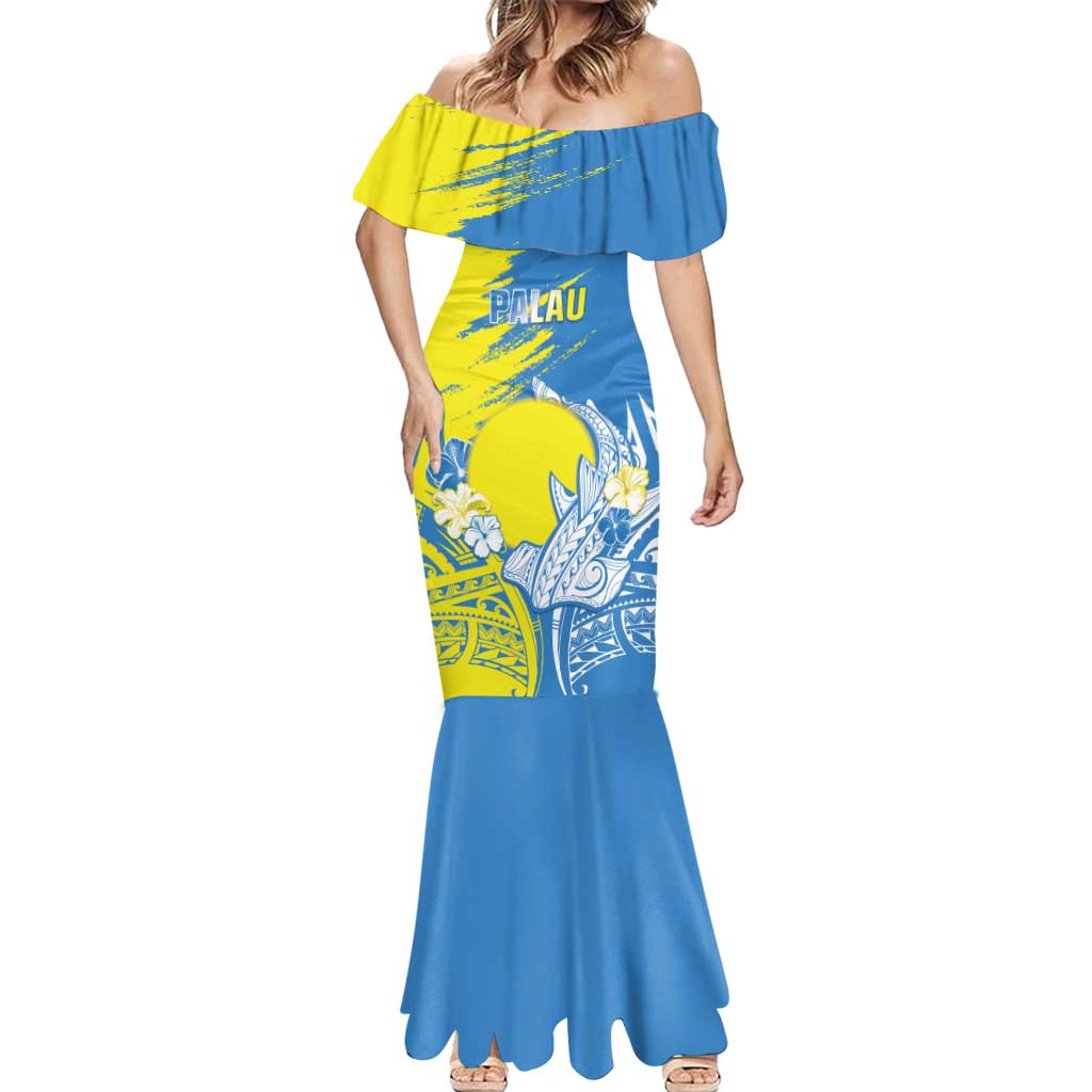 Palau Independence Day Mermaid Dress Happy 30th Anniversary
