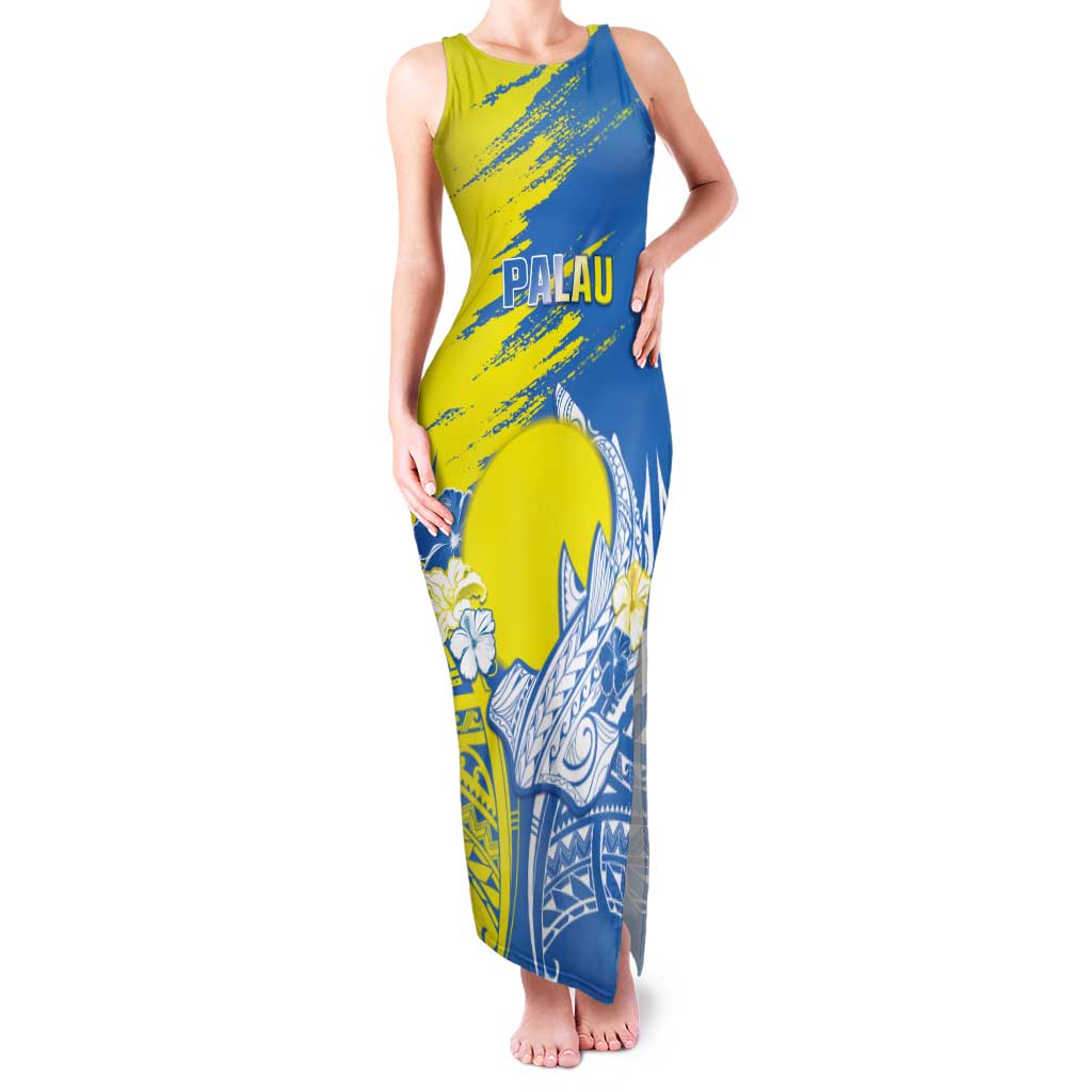 Palau Independence Day Tank Maxi Dress Happy 30th Anniversary