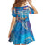 Happy Diwali Festival Family Matching Long Sleeve Bodycon Dress and Hawaiian Shirt Diya Lamp Rangoli With Polynesian Pattern