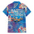 Happy Diwali Festival Family Matching Tank Maxi Dress and Hawaiian Shirt Diya Lamp Rangoli With Polynesian Pattern