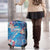 Happy Diwali Festival Luggage Cover Diya Lamp Rangoli With Polynesian Pattern