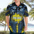 Personalised Palau Hawaiian Shirt Polynesian Dolphin Tropical Hibiscus Style