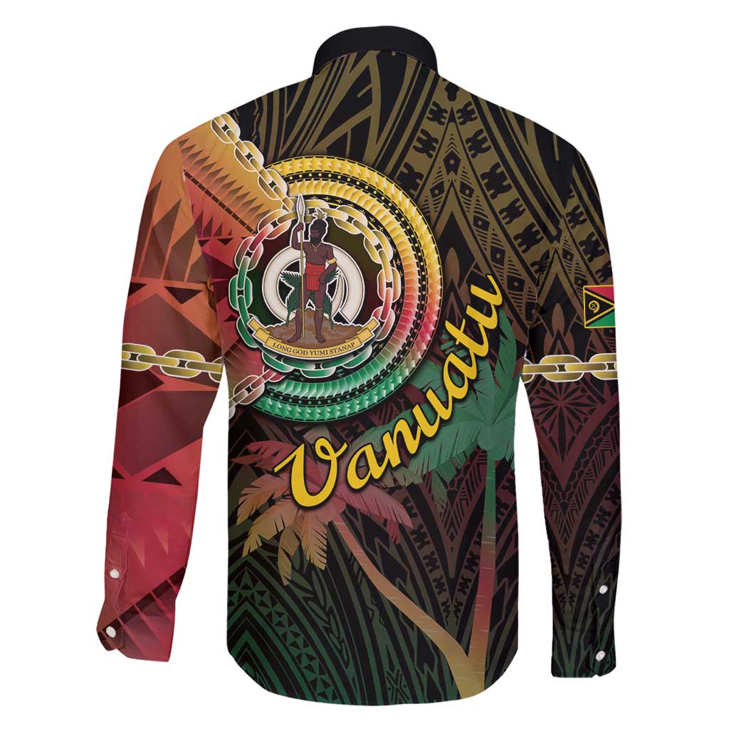 Vanuatu Espiritu Santo Island Family Matching Short Sleeve Bodycon Dress and Hawaiian Shirt Beach Landscape
