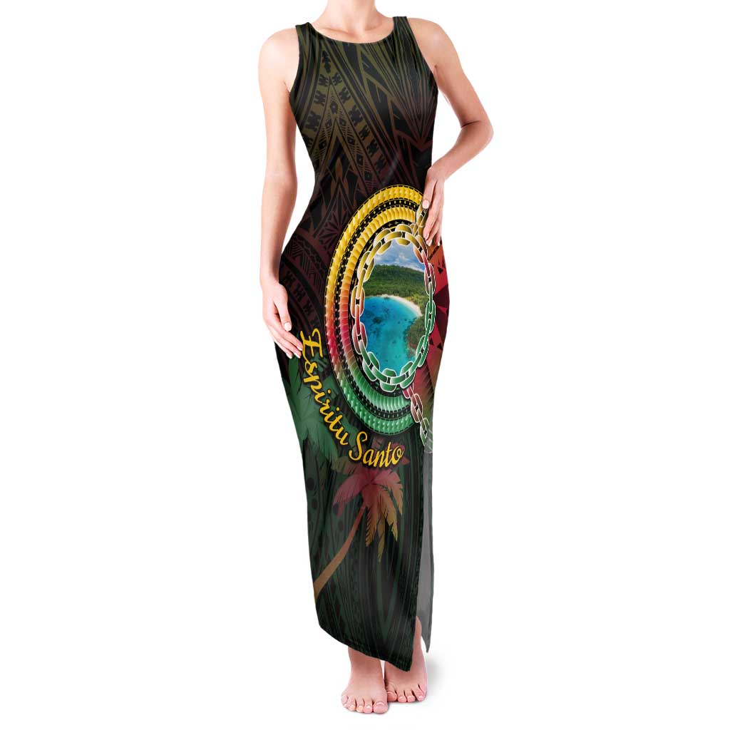 Vanuatu Espiritu Santo Island Tank Maxi Dress Beach Landscape