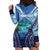 Personalised French Polynesia Bora Bora Hoodie Dress Beach Landscape Polynesian Style