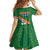 Personalised Marshall Islands Kwajalein Atoll Family Matching Mermaid Dress and Hawaiian Shirt Polynesian Tribal Tattoo