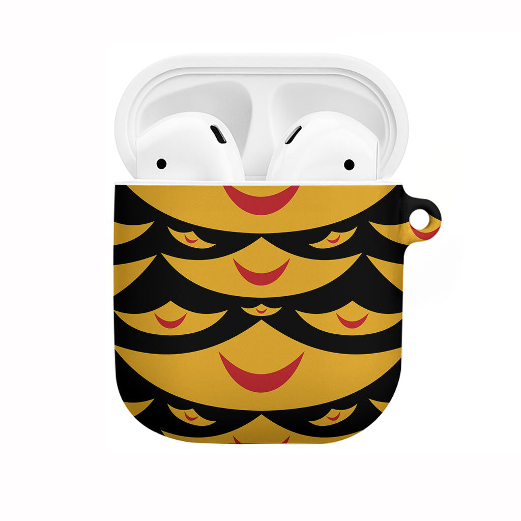 Hawaii Ahu Ula Inspired AirPods Case Black Version