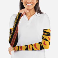 Hawaii Ahu Ula Inspired Arm Sleeves Black Version LT05 - Polynesian Pride