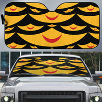 Hawaii Ahu Ula Inspired Auto Sun Shade Black Version LT05 Black - Polynesian Pride