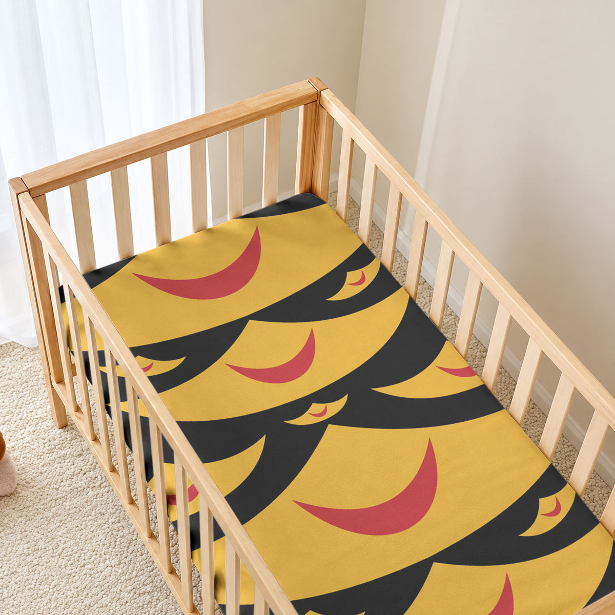 Hawaii Ahu Ula Inspired Baby Bed Cover Black Version LT05 - Polynesian Pride