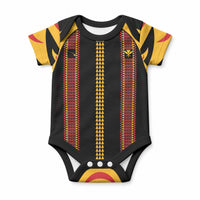 Hawaii Ahu Ula Inspired Baby Onesie Black Version LT05 Black - Polynesian Pride