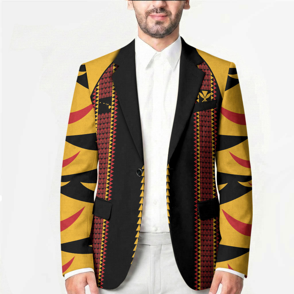 Hawaii Ahu Ula Inspired Blazer Black Version LT05 - Polynesian Pride