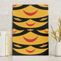 Hawaii Ahu Ula Inspired Canvas Wall Art Black Version LT05 Without Frame Black - Polynesian Pride