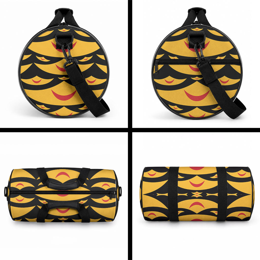 Hawaii Ahu Ula Inspired Duffle Bag Black Version LT05 - Polynesian Pride