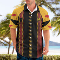 Hawaii Ahu Ula Inspired Hawaiian Shirt Black Version LT05 - Polynesian Pride