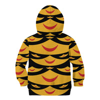 Hawaii Ahu Ula Inspired Kid Hoodie Black Version LT05 - Polynesian Pride