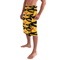 Hawaii Ahu Ula Inspired Lavalava Black Version LT05 - Polynesian Pride
