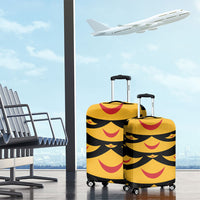 Hawaii Ahu Ula Inspired Luggage Cover Black Version LT05 - Polynesian Pride