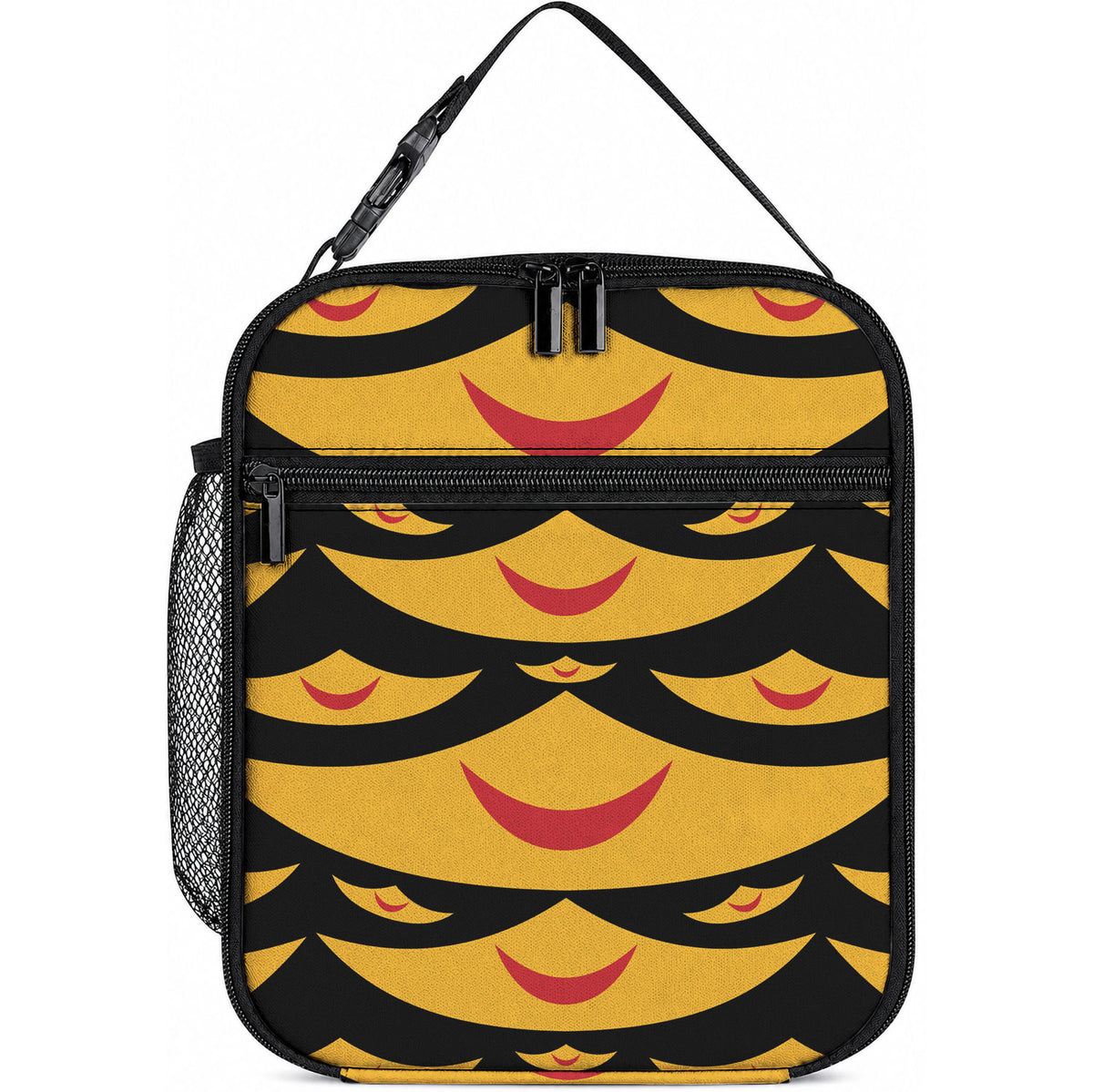 Hawaii Ahu Ula Inspired Lunch Bag Black Version LT05 10.2 × 8.3 × 4.3 inch Black - Polynesian Pride