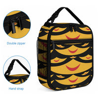 Hawaii Ahu Ula Inspired Lunch Bag Black Version LT05 - Polynesian Pride