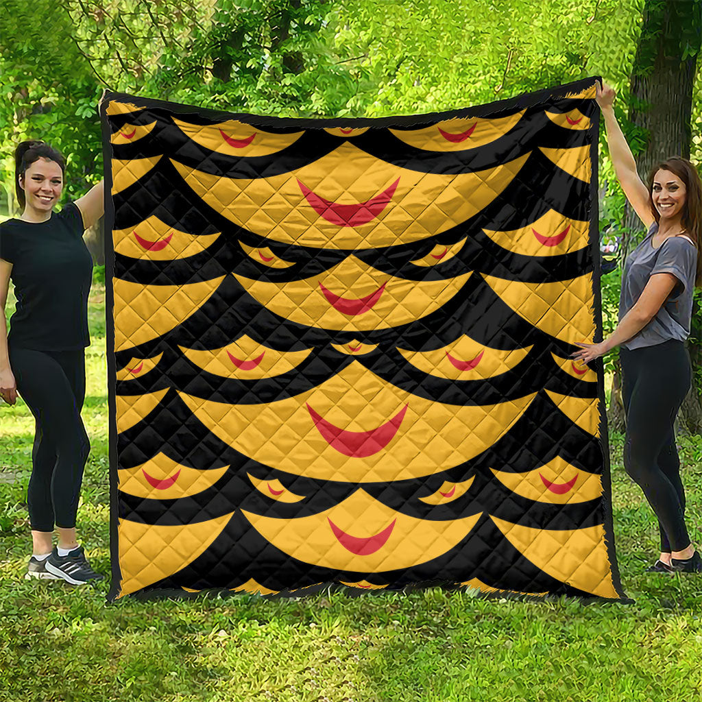 Hawaii Ahu Ula Inspired Quilt Black Version LT05 - Polynesian Pride
