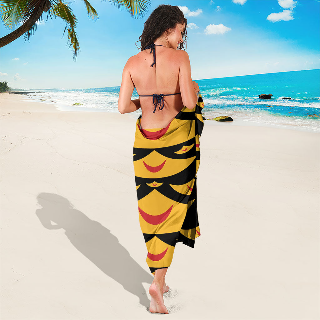 Hawaii Ahu Ula Inspired Sarong Black Version LT05 - Polynesian Pride
