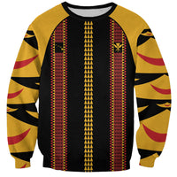 Hawaii Ahu Ula Inspired Sweatshirt Black Version LT05 Unisex Black - Polynesian Pride