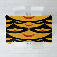 Hawaii Ahu Ula Inspired Tablecloth Black Version LT05 Black - Polynesian Pride
