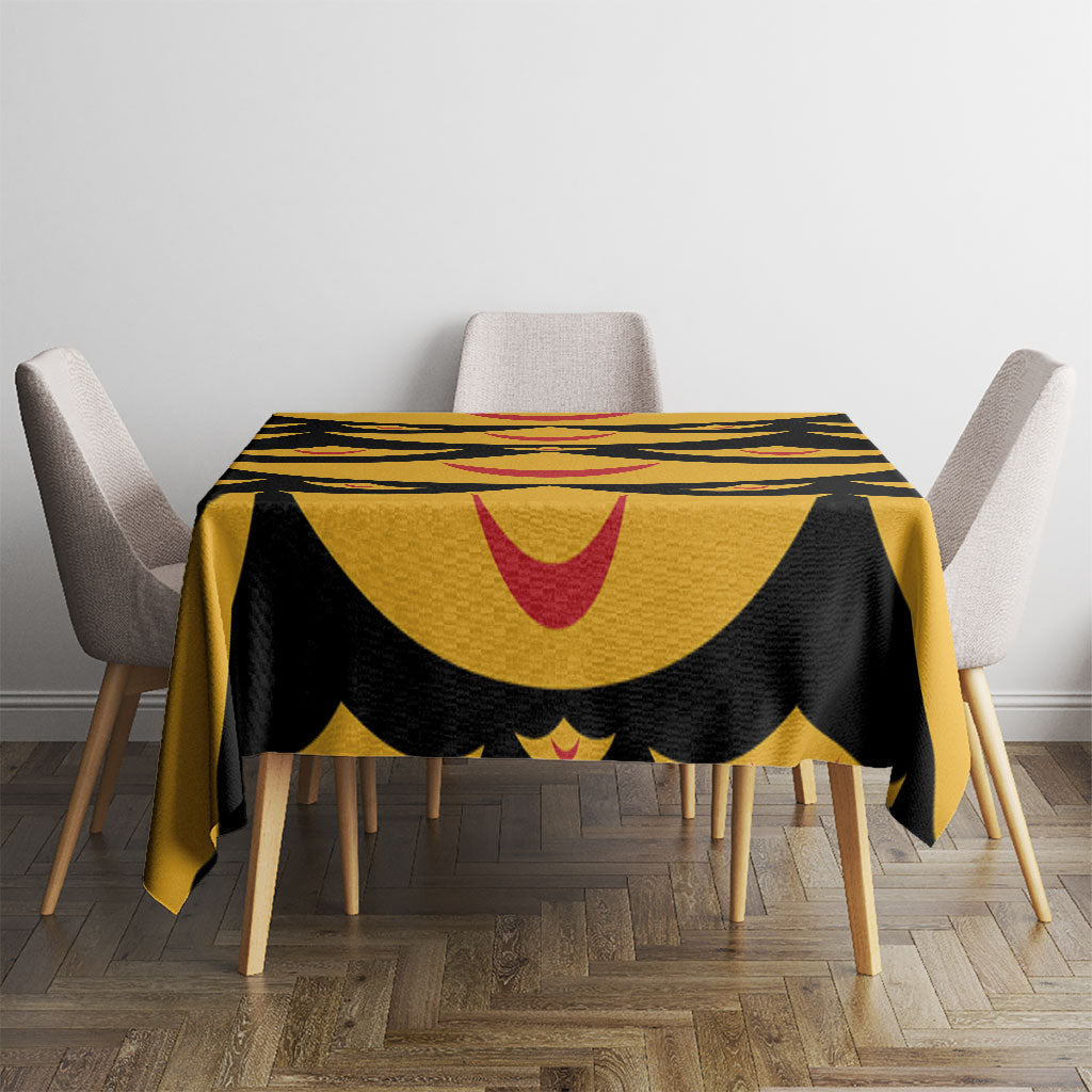 Hawaii Ahu Ula Inspired Tablecloth Black Version LT05 - Polynesian Pride