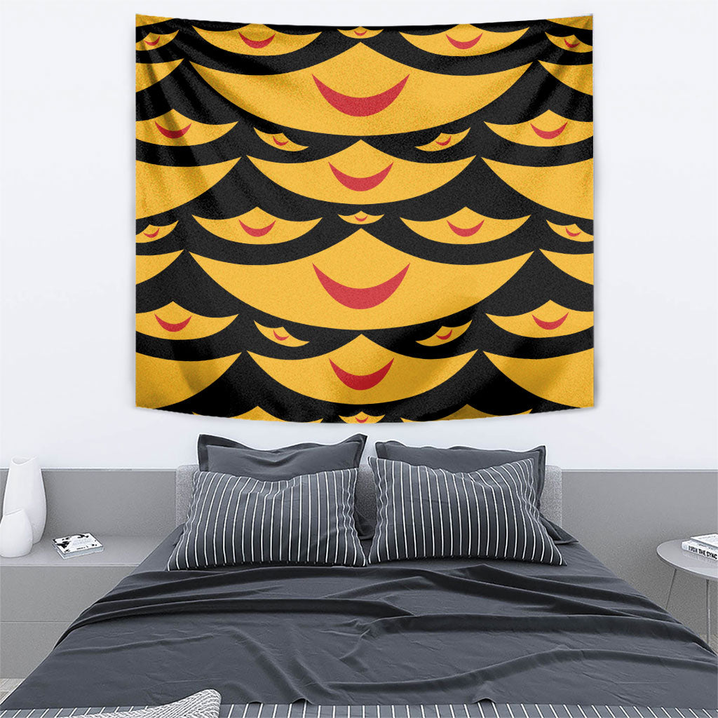 Hawaii Ahu Ula Inspired Tapestry Black Version LT05 - Polynesian Pride